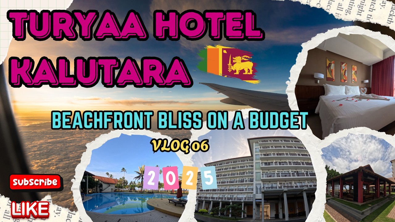 Turyaa Kalutara🏨🌴🏖️: Sri Lanka&rsquo;s Oceanfront Escape 🌊 Hotel Tour 🛏️🧳2025