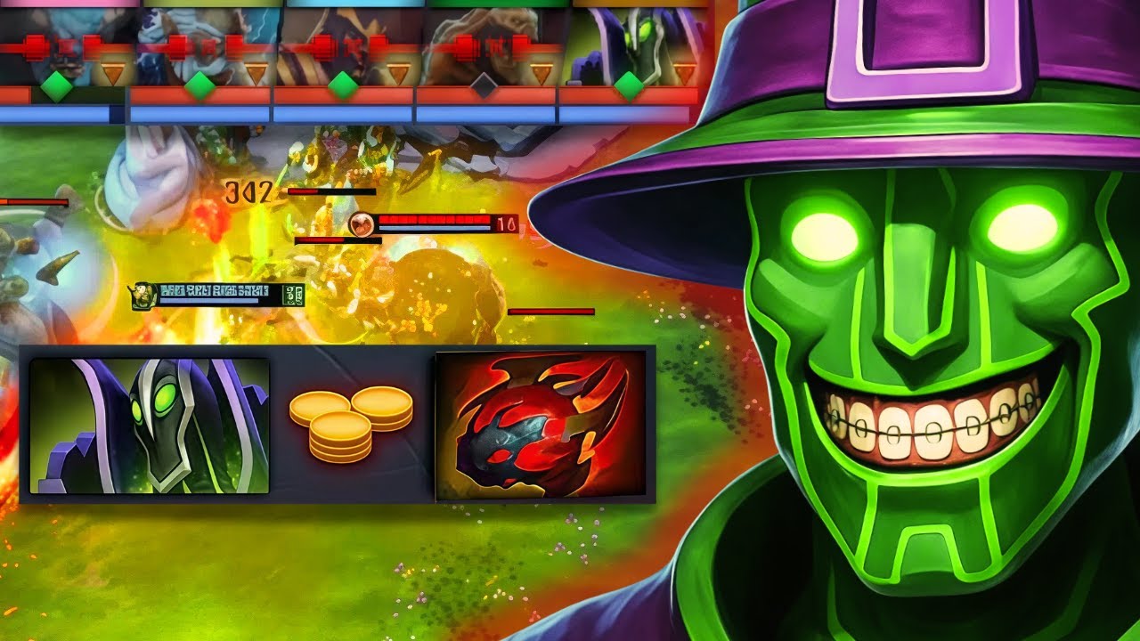 Rubick 1v5 Base Race Like You&rsquo;ve NEVER Seen in 7.39d Dota 2