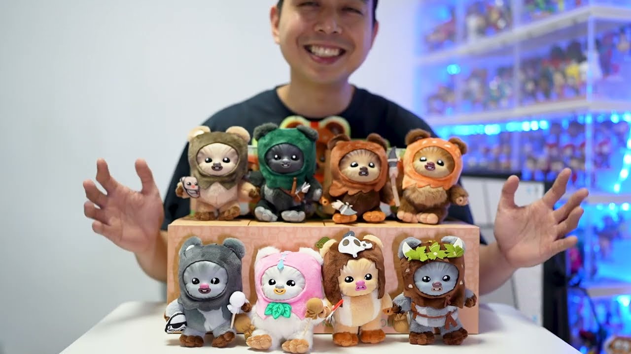 Cosbi Plush Keychain Ewoks #maytheforcebewithyou #starwars #ewoks #cosbi