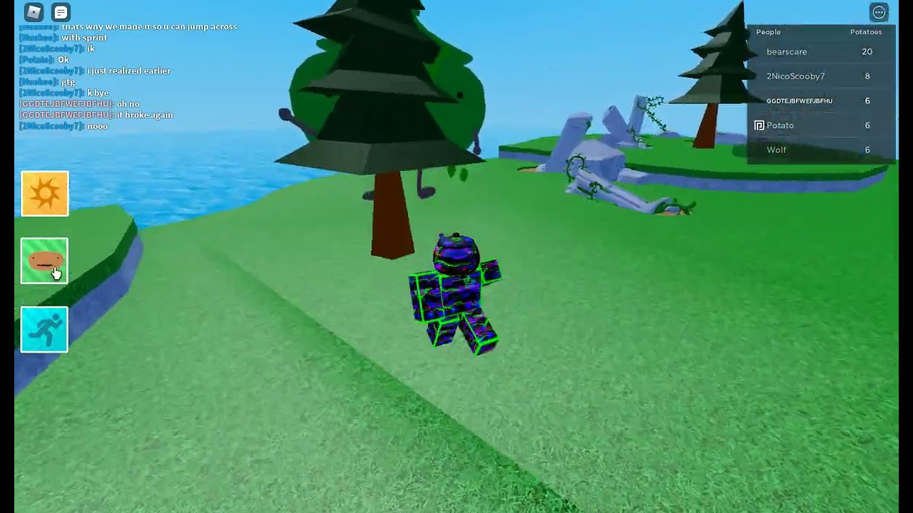 roblox Find The Potatoes how to get Tree Potato