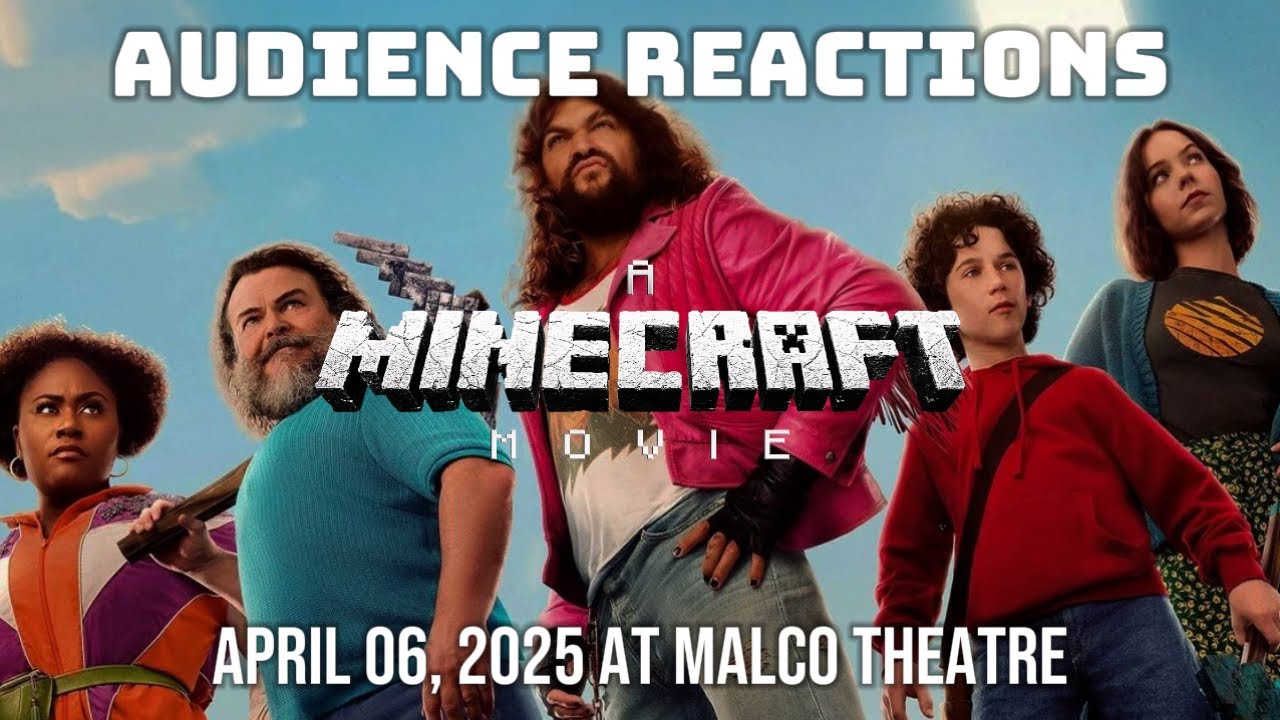 A Minecraft Movie Audience Reactions 2025 (Audio Only) #minecraft #recommended