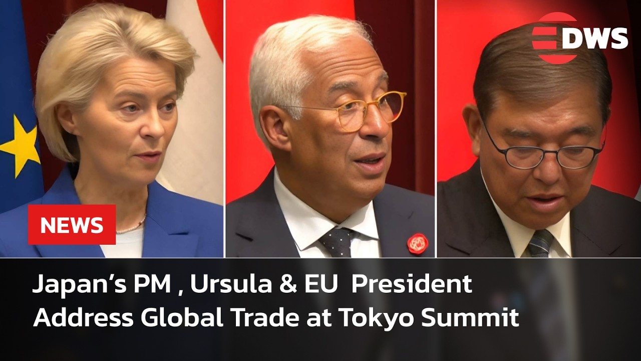 FULL SPEECH: Japan&rsquo;s PM Ishiba, Ursula & Ant&oacute;nio Costa Address Global Trade at Tokyo Summit | AC1E