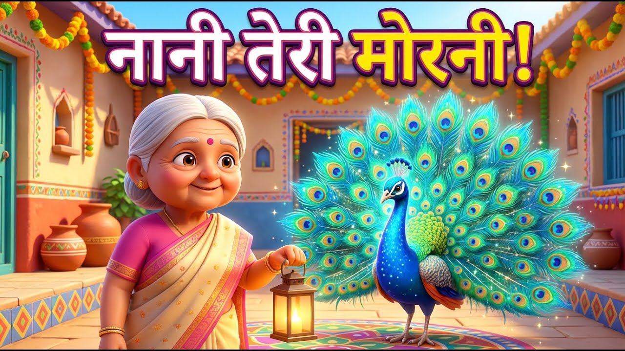Most Loved Hindi Rhymes |  Nani Teri Morni  🦚 | Machli Jal ki Rani hai 🐟👑