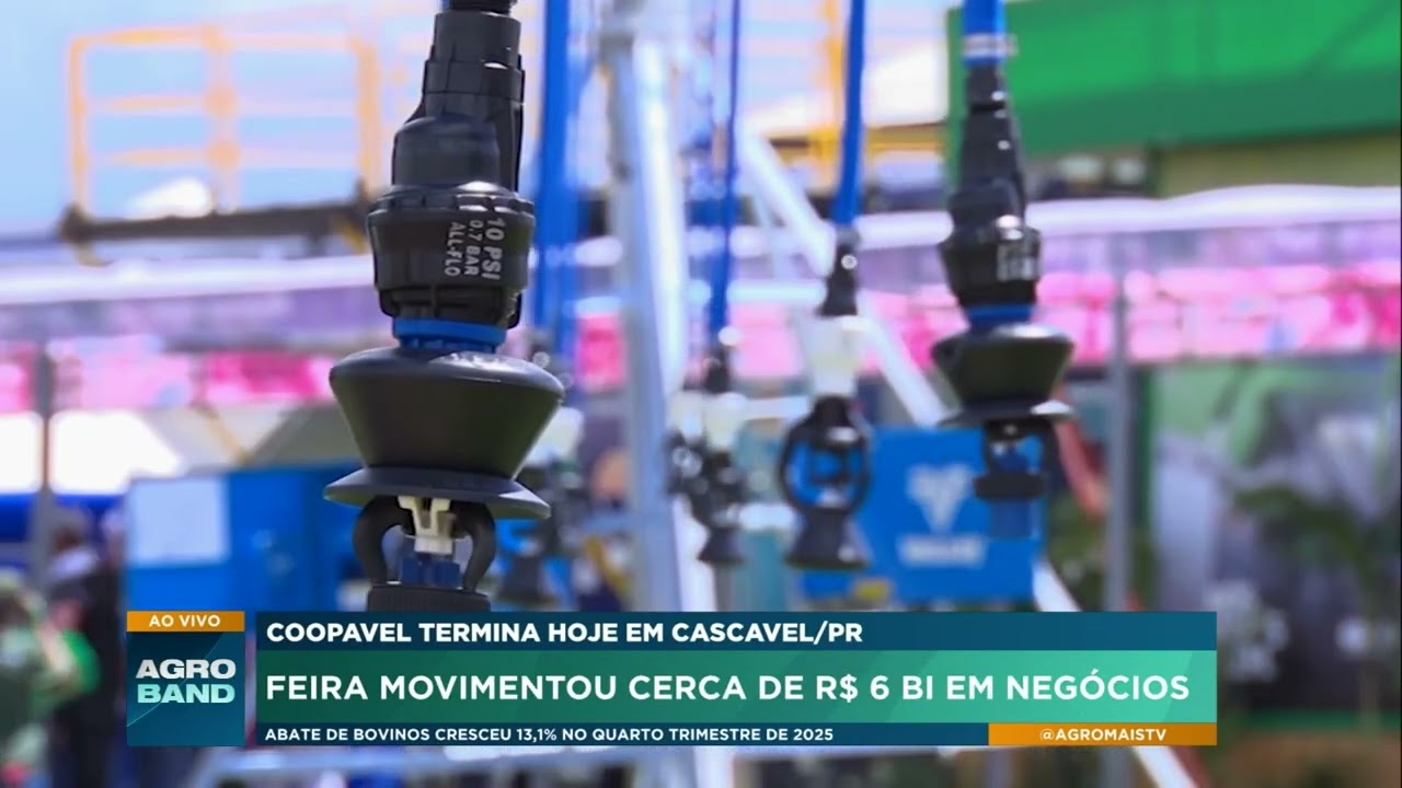 Coopavel termina hoje em Cascavel/PR: feira movimentou cerca de R$6 Bi em negócios