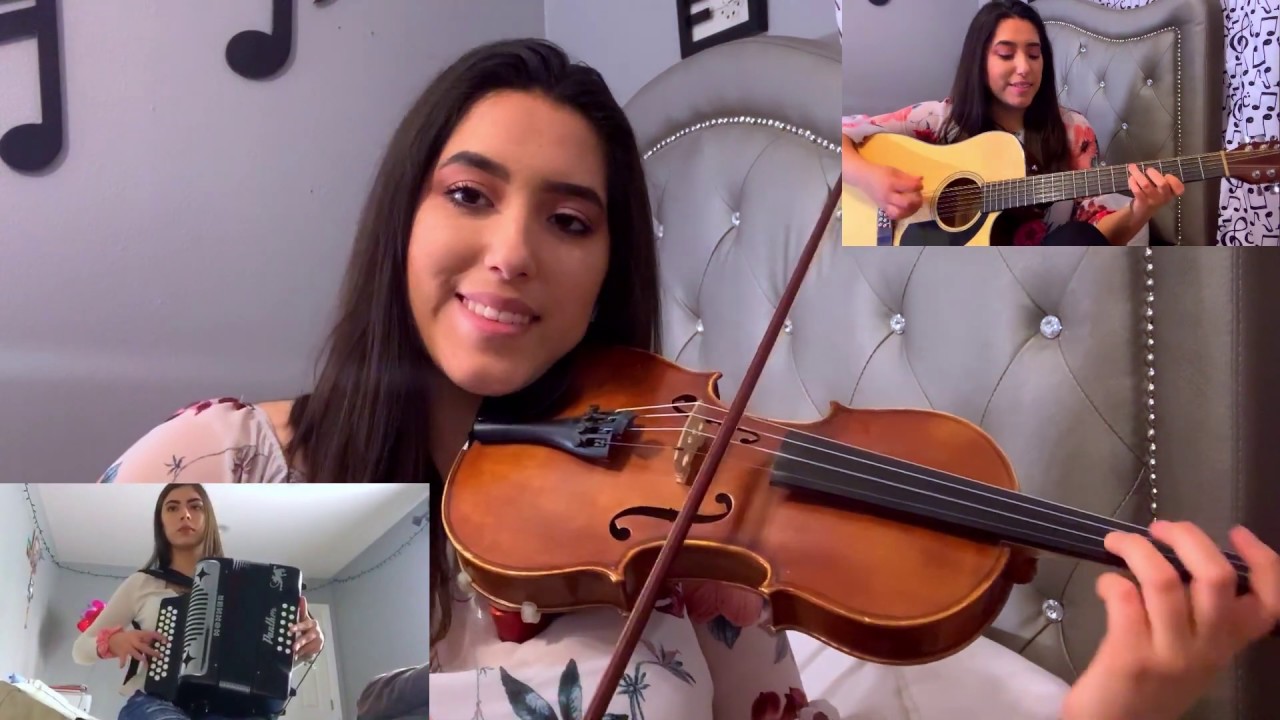 Vestida de color de rosa - Ramon Ayala VIOLIN, ACORDEON, Y GUITARRA COVER ft.Chantel Garcia