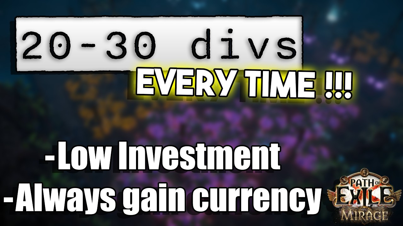 Easiest Currency Farm Strategy EVER - POE 3.28 Mirage