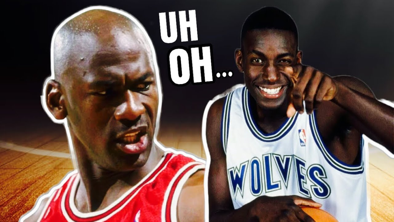 How Michael Jordan PUNISHED A Cocky Kevin Garnett