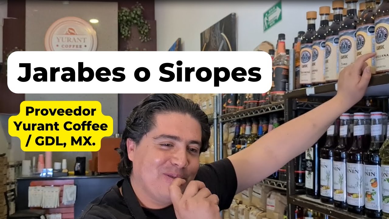 Jarabes o Siropes para Cafetería - Yurant Coffee