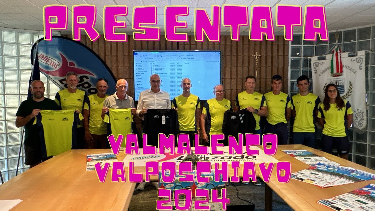 Ritorna la Skyrace Valmalenco-Valposchiavo il 18 agosto...Conferenza stampa di presentazione