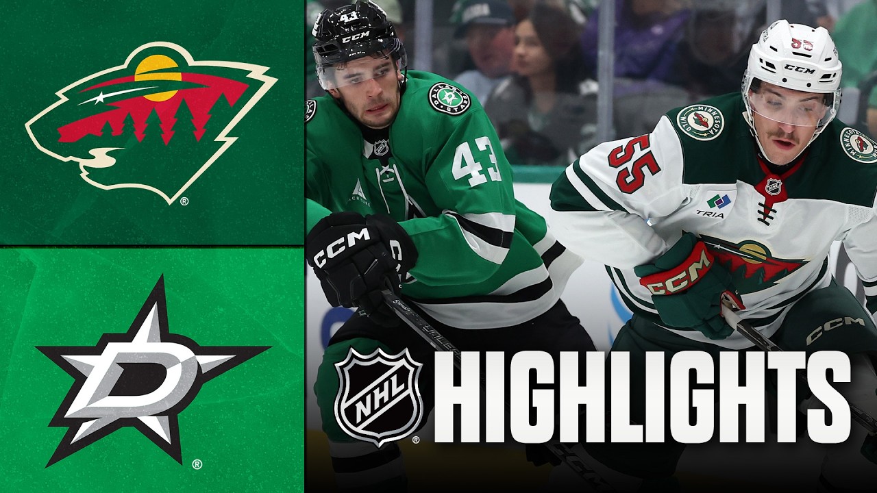 Wild vs. Stars | NHL Preseason Highlights | Sep 23, 2026