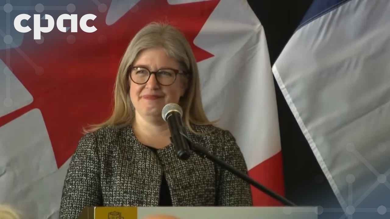 New Brunswick Premier Susan Holt makes an announcement in Shippagan – February 12, 2026