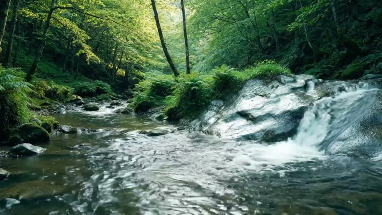 Gentle Flowing Water Sounds for Sleep and Relaxation