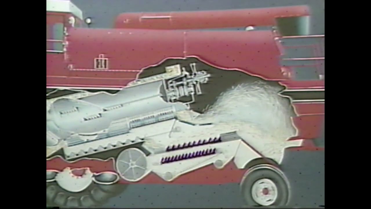 Case International Axial Flow Combine 1980s