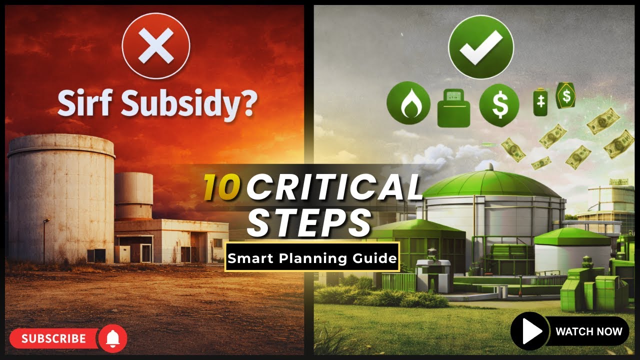 Before You Invest in a Biogas or CBG Plant – These 10 Steps Decide Success or Failure