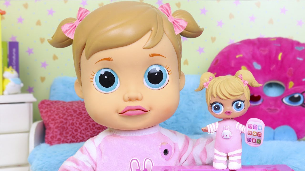BABY WOW ANALU VIROU LOL SURPRISE! LOL CUSTOMIZADA! - LillyToy TV