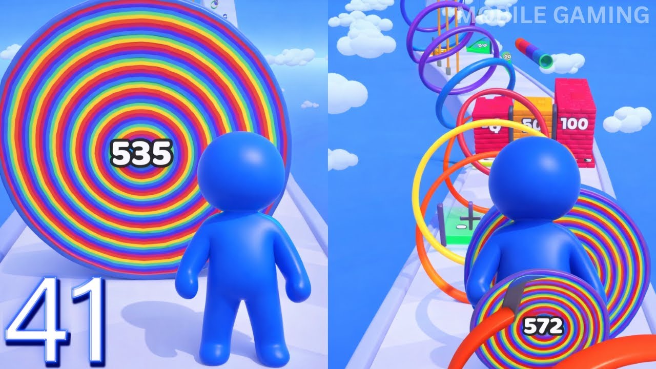 Layer Man 3D Run and Collect Forward vs Reverse Gameplay Walkthrough Part-41 | MOBILE GAMING 
