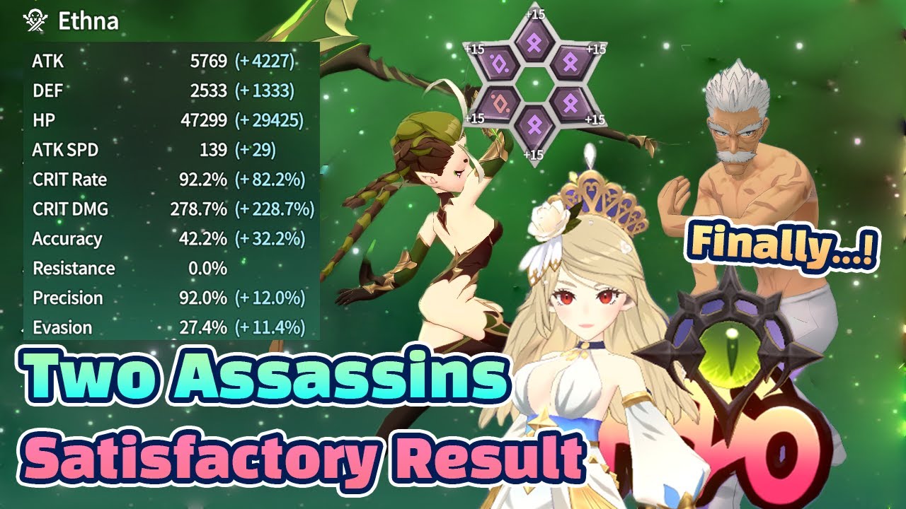 Wind Hell Lady, Silver Fang Are You Ready? [Summoners War Chronicles RTA]