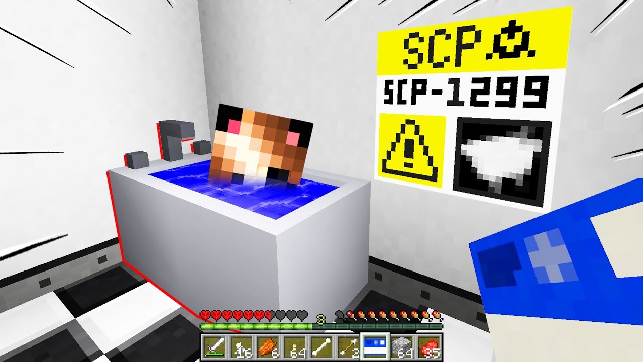 NON FARTI IL BAGNO IN QUESTA VASCA!!! - Minecraft SCP 1299