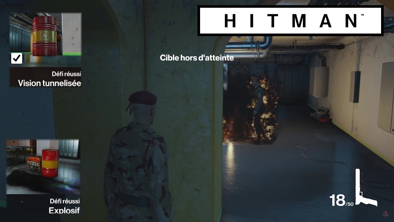 Hitman: Marrakech: Opportunité - Echappée Souterraine / Défi 