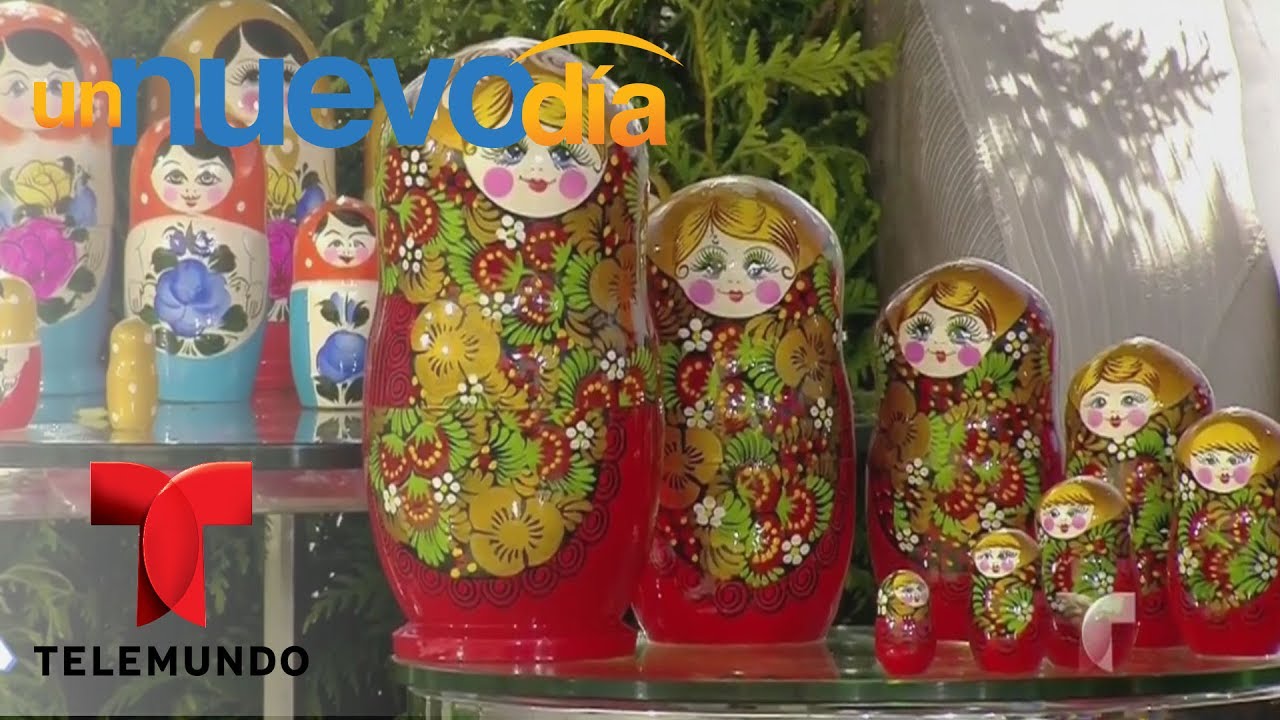 Matrioskas, una de las tradiciones rusas más populares | Un Nuevo Día | Telemundo