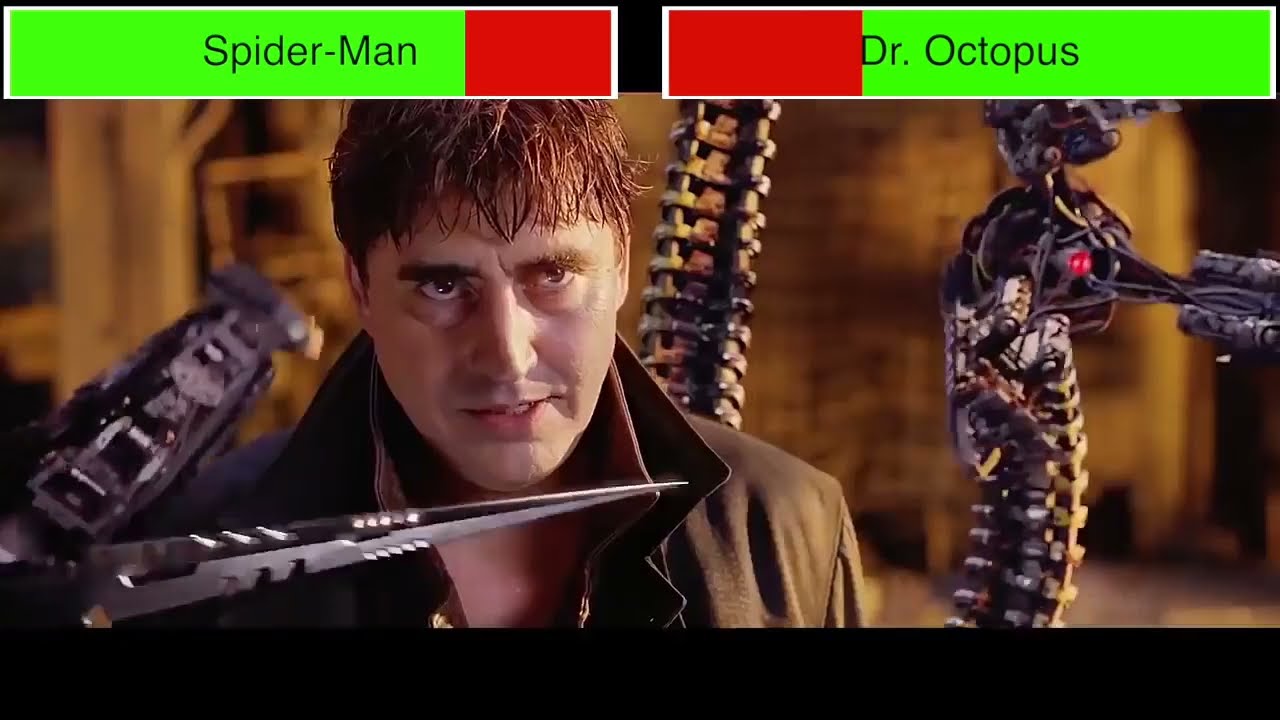 Spider-Man 2 (2004) Final Battle with healthbars (Edited By @GabrielD2002)