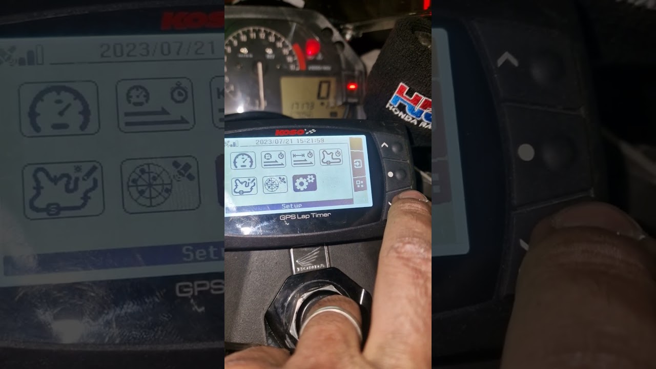 koso GPS lap timer