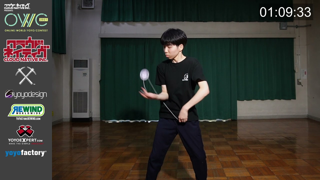 [OWYYC2021] 4A Final - Kaoru Nakamura - ONLINE WORLD YOYO CONTEST 2021 Presented by Cloud Native