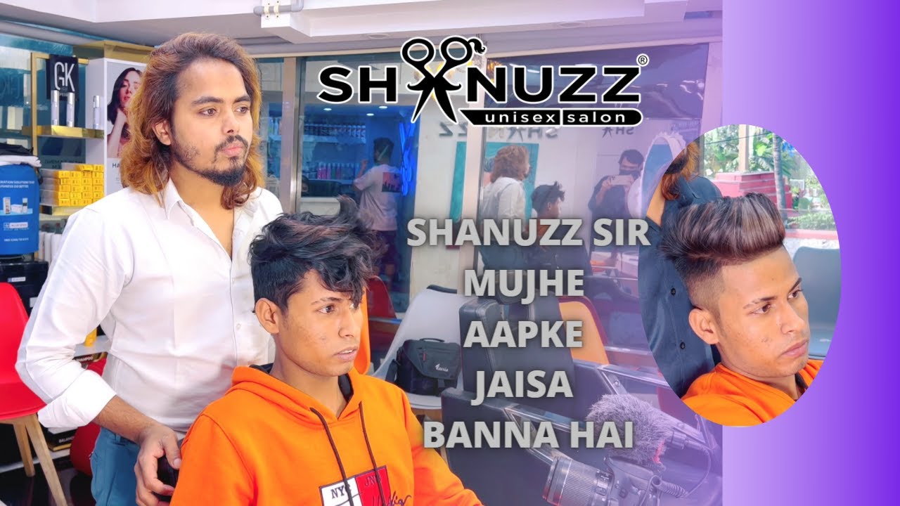 Shanuzz Sir Mujhe Aapke Jaisa Banna Hai | Shanuzz Salon