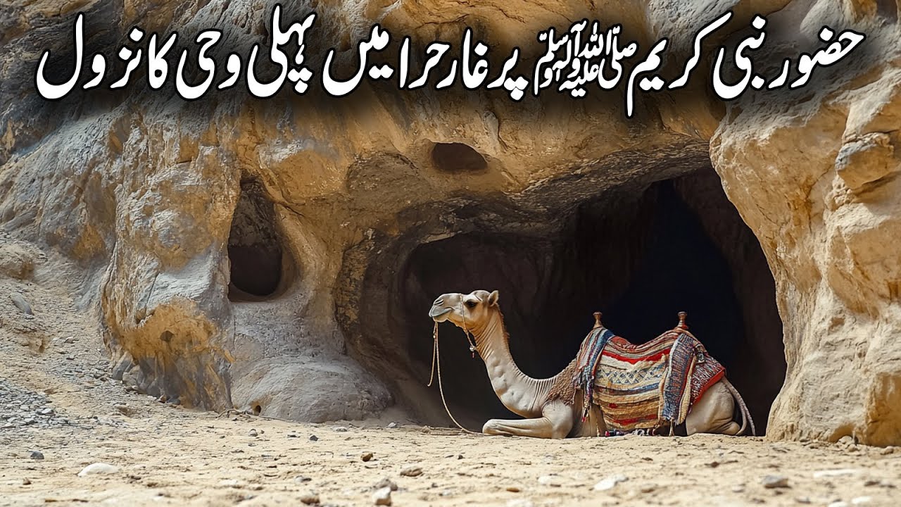 Hazrat Muhammad SAW Per Pehli Wahi Kb Nazil Hui | First Revelation | Ghar E Hira | Islamic Studio