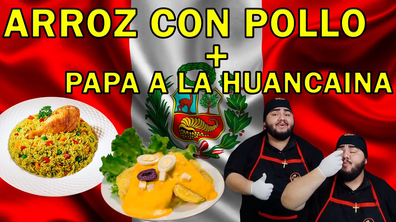 ARROZ CON POLLO + SU PAPA A LA HUANCA&Iacute;NA 👨&zwj;🍳❤