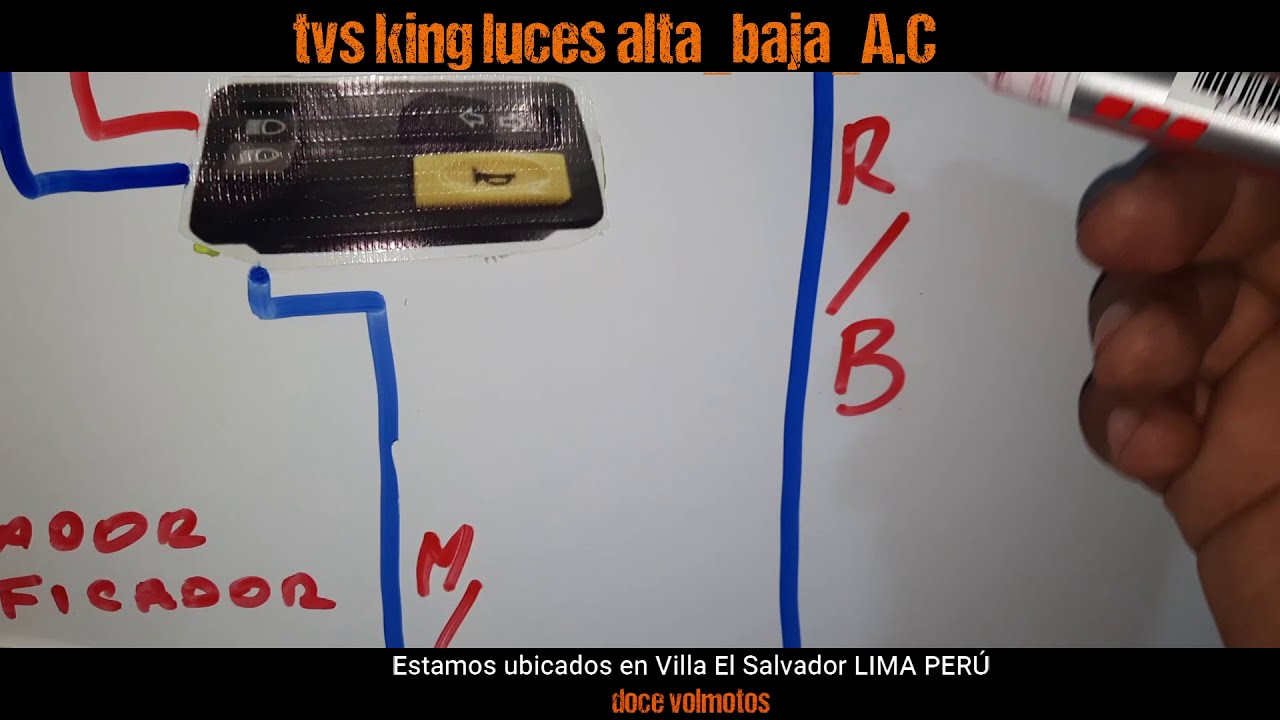TVS KING LUCES ALTA_BAJA_A.C