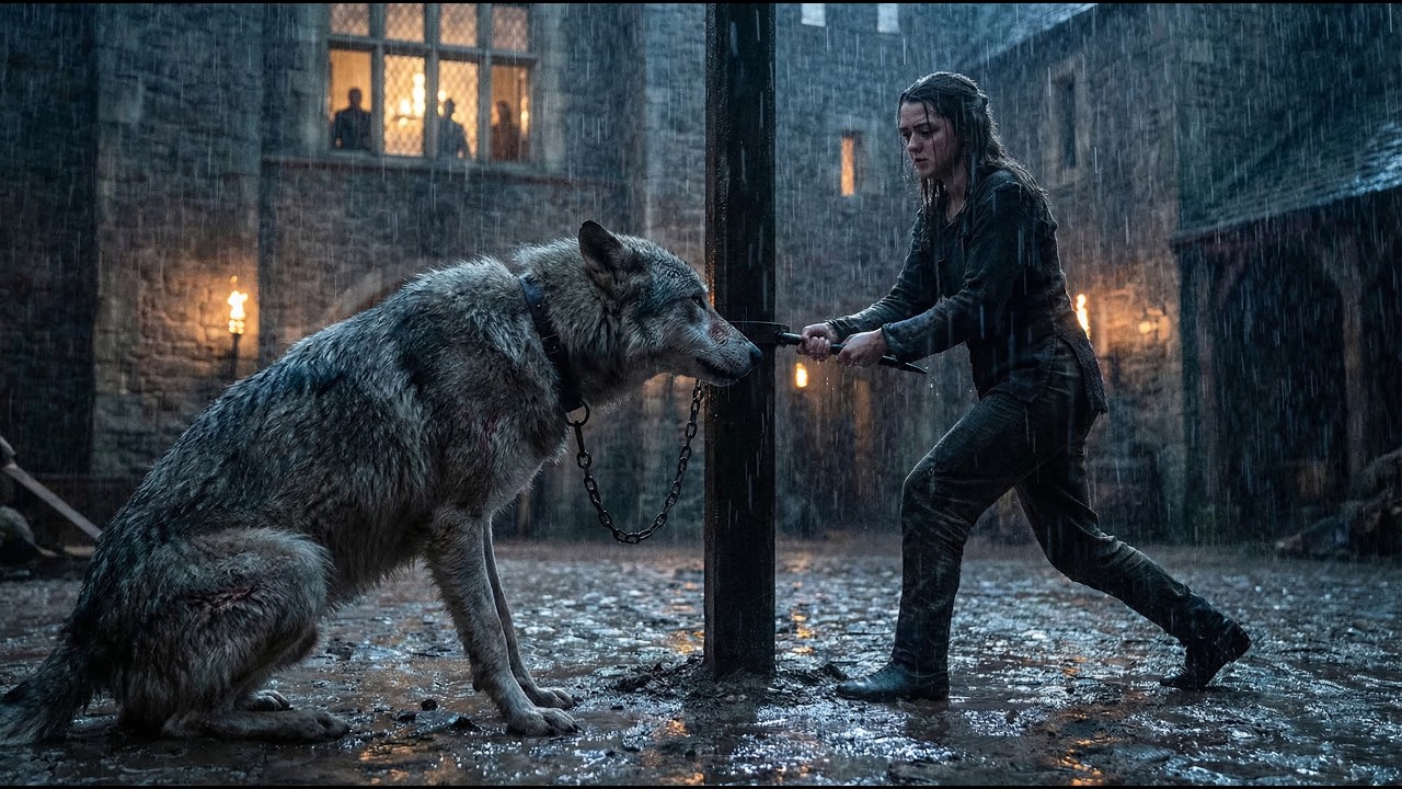 She Found the Alpha King's Scarred Wolf Chained to a Post in the Rain — She Didn't Ask Permission