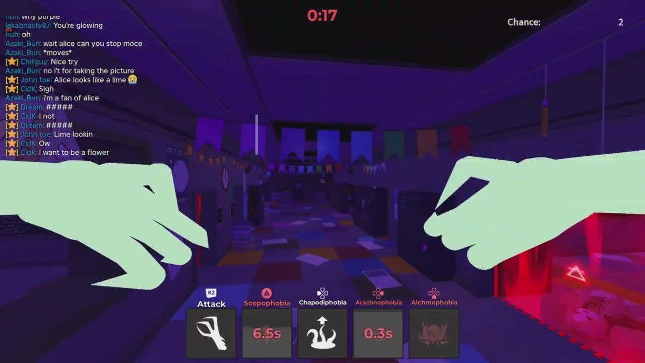 Roblox fpe:s remaster:alice wants to say BOOO