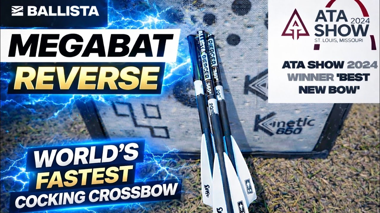 Is the Ballista MEGA-BAT Reverse Draw Crossbow any good? @ballista.archery  