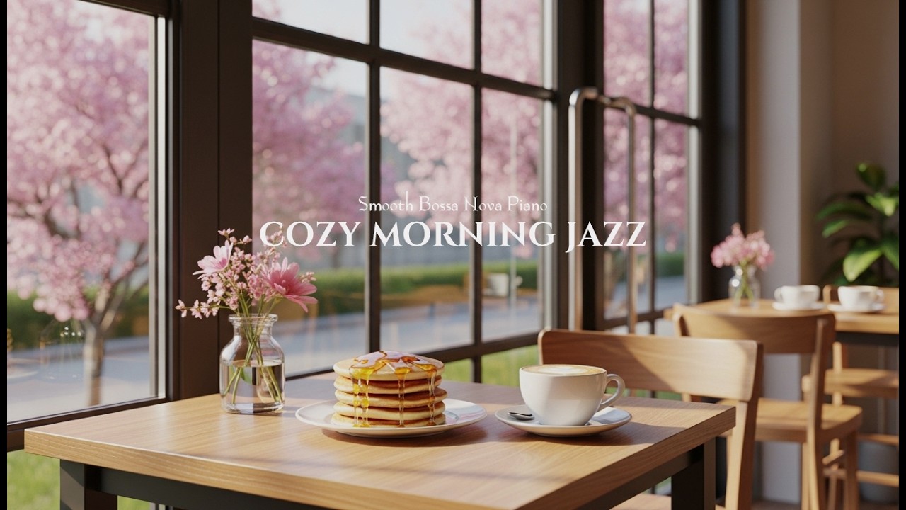 Smooth Bossa Nova Jazz & Coffee Mood ~ Soft Spring Music for Relaxation