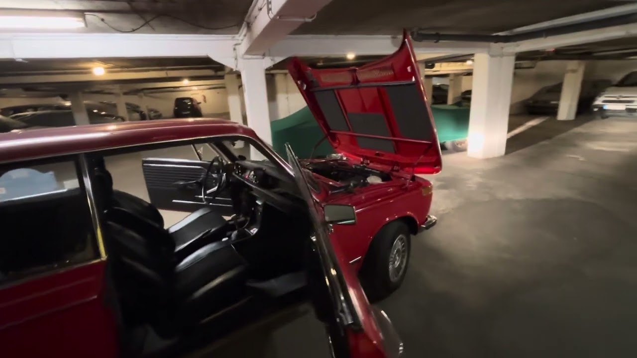 BMW 2002 around in the underground