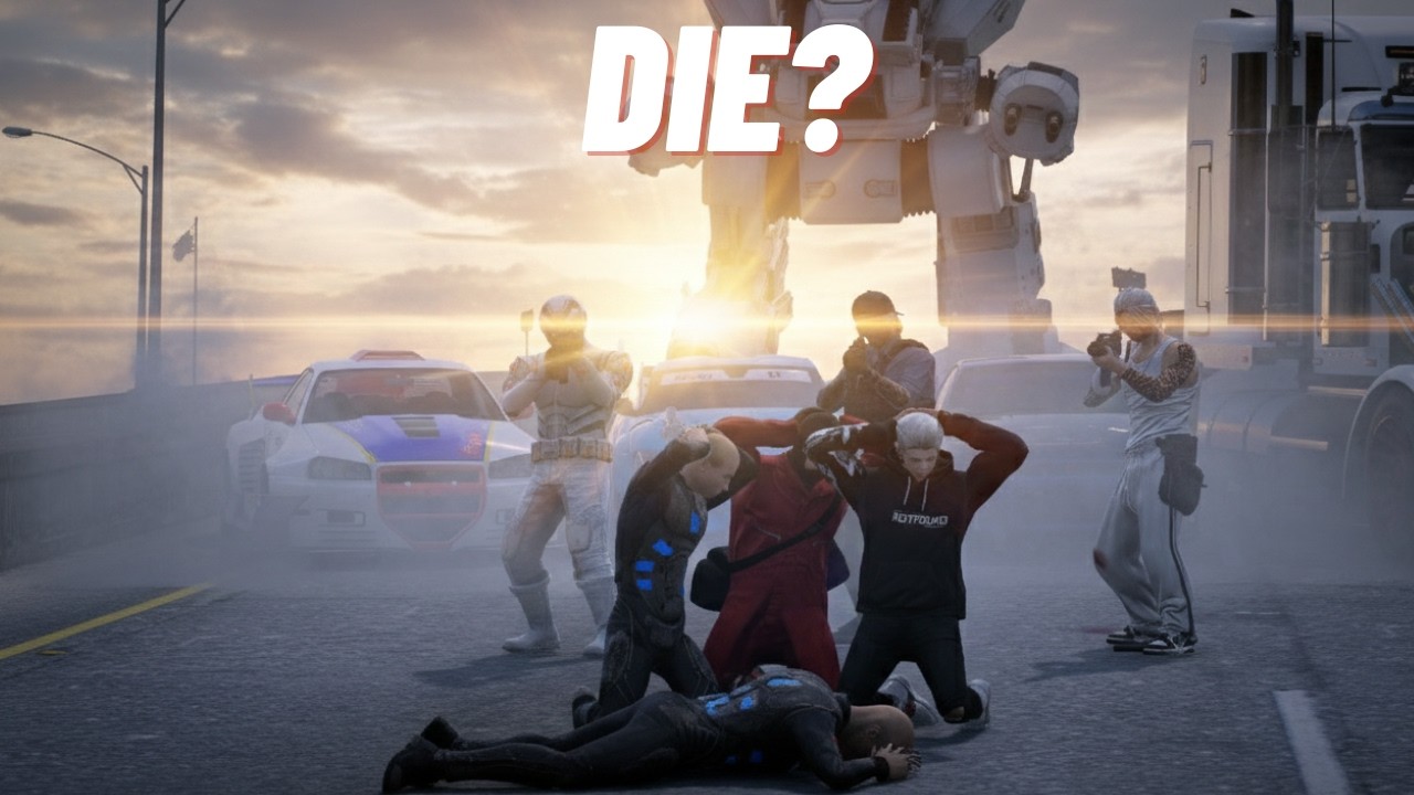 AKU DAN KAWAN KAWAN KETANGKAP OLEH POLISI ? - GTA V ROLEPLAY