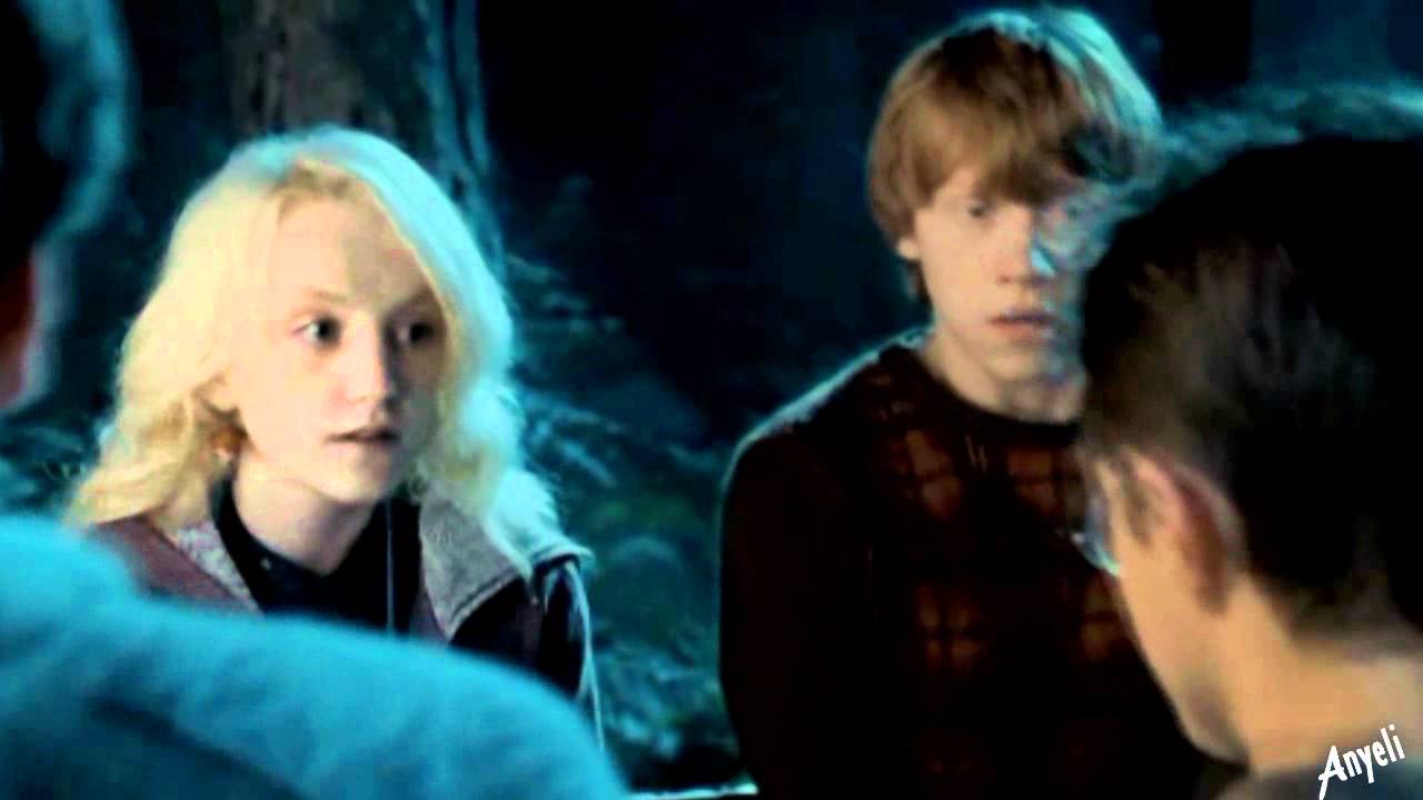 Ron Weasley & Luna Lovegood *Angels on the moon