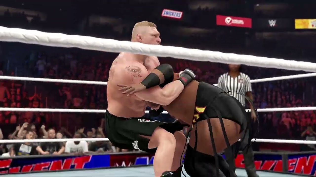 Brock Lesnar Vs Rikishi | WWE | WWE 2K24 | Gamer Beast