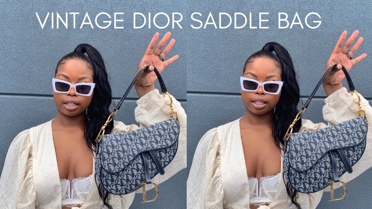 Vintage Dior Saddle Bag | 1 Year Update| Handbag Collection |GeranikaMycia