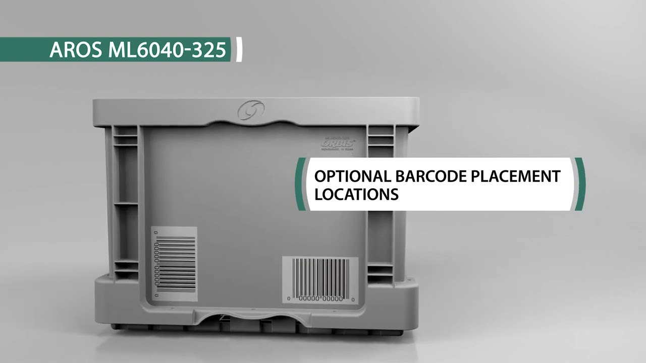 ORBIS AROS ML6040-325 | Totes for Automation & ASRS Systems