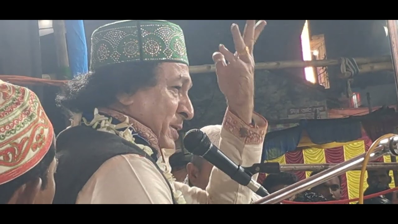 Khwaja kholo na kewadya by Ayaz Qadri Qawwal at Chashma shah Baba rh. 3.12.25