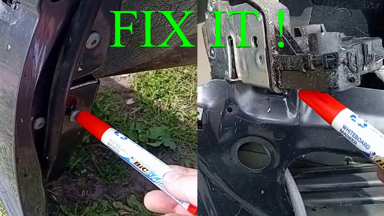 Replacing the driver's door lock on a BMW e46/Замена замка водительской двери BMW e46