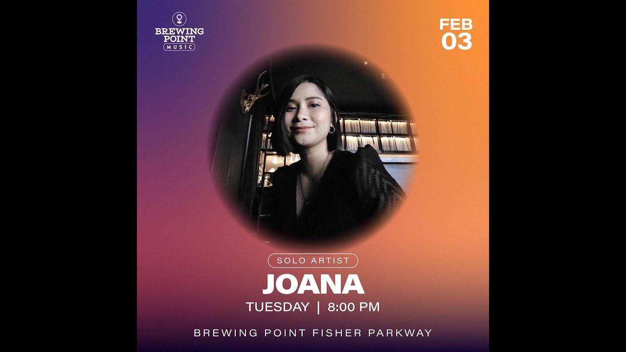 JOANA MARIE (SOLO ARTIST) - Live at Brewing Point Fisher Parkway