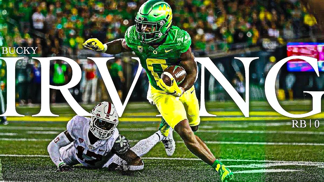 Bucky Irving Oregon Ducks Highlights | ELUSIVE🔥 (prod. damn_ej2)