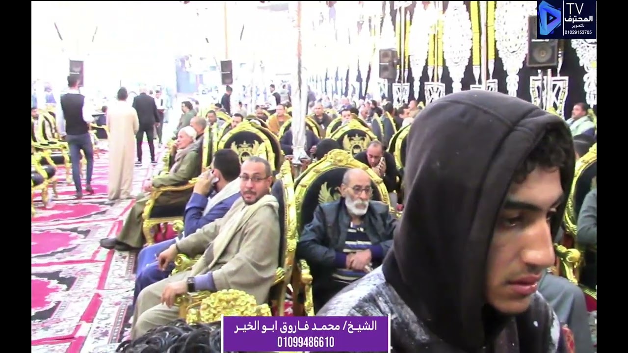 ابداع ربع العصر الشيخ محمد فاروق ابو الخير من عزاء عميد عائلات علام ـ الطيريه ـ كوم حماده #المحترفTV