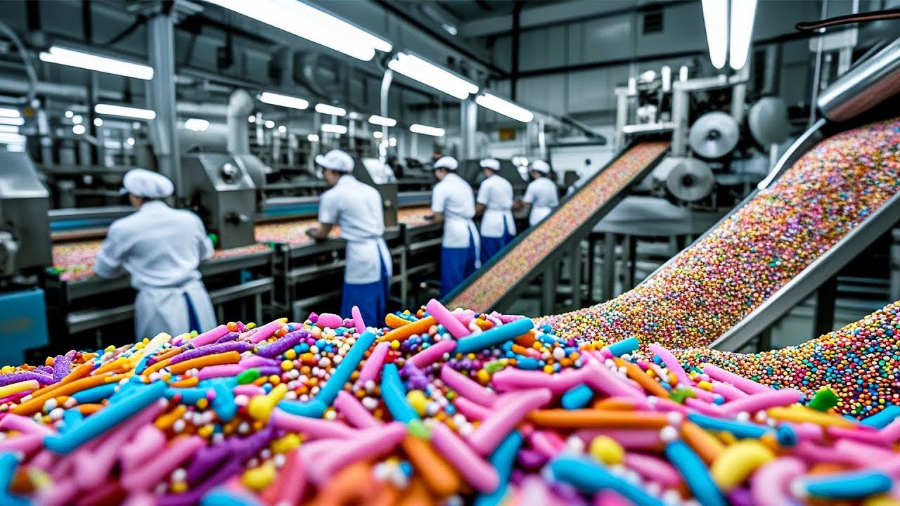 How Cake Sprinkles Are Made in Mega Factories