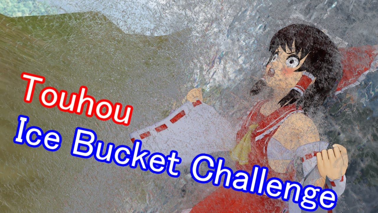 Touhou MMD - Ice Bucket Challenge by Reimu and friends