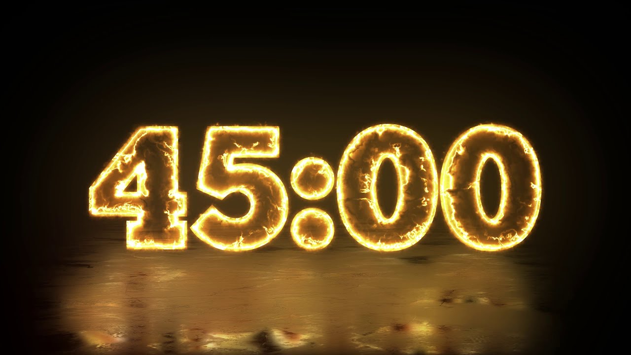 45 Minutes Fire Timer