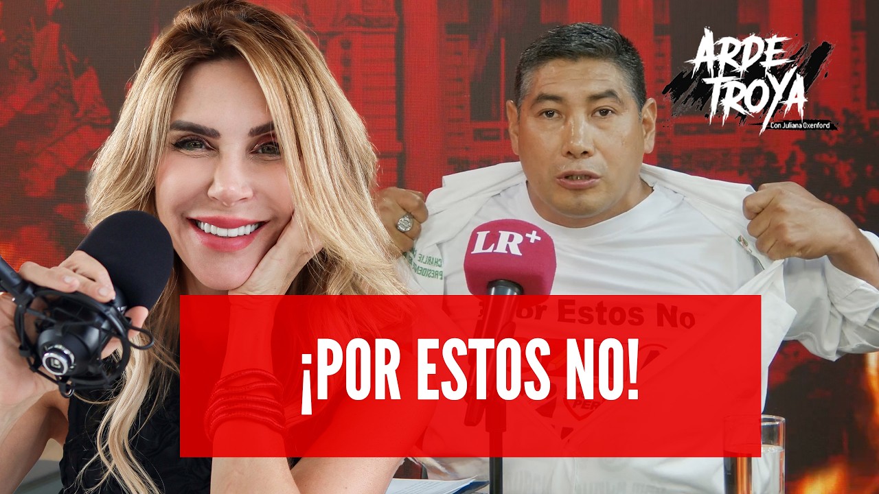 CHARLIE CARRASCO CANDIDATO A LA PRESIDENCIA POR EL PARTIDO DEMÓCRATA UNIDO PERÚ